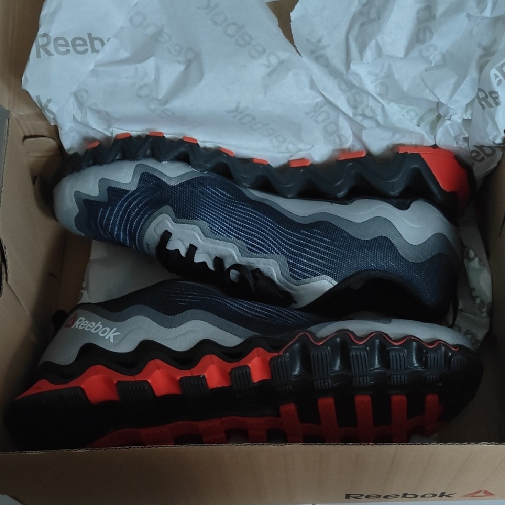 New Rare Vintage Reebok Zig Tech Kinetica Running Shoes